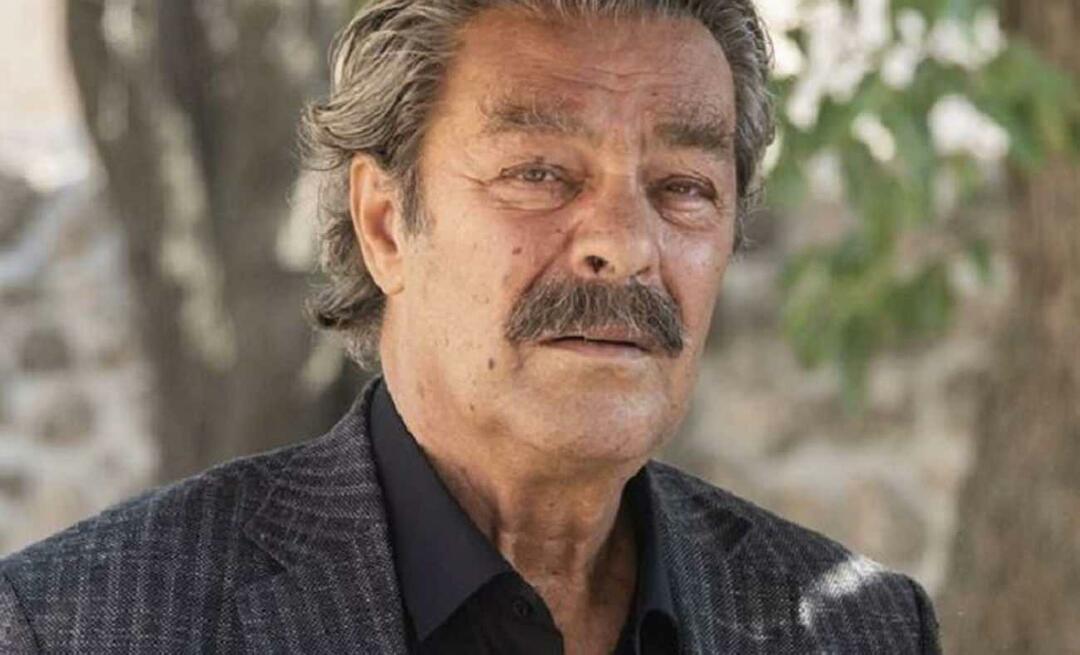 Kadir İnanır legutóbbi megjelenése volt napirenden! A tű 74 évesen cérnává vált