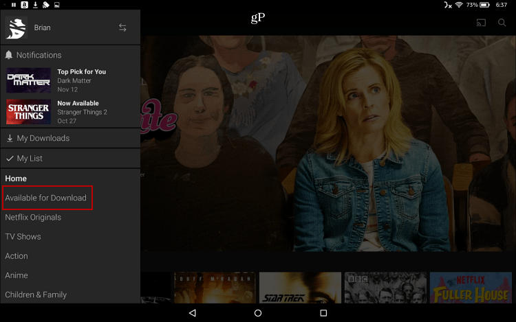 Töltse le a Netflix a Fire HD 10-re