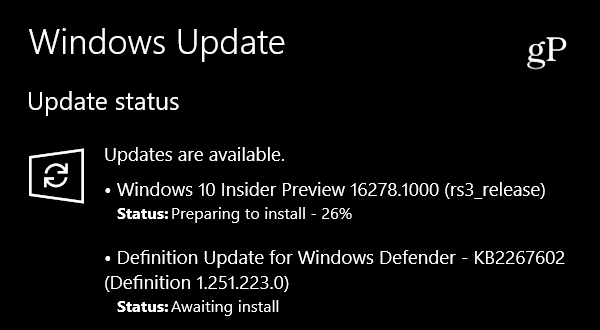 A Microsoft kiadja a Windows 10 Insider Preview Build 16278 készüléket PC-re