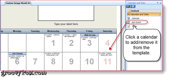 Overlain Outlook naptárak nyomtatása