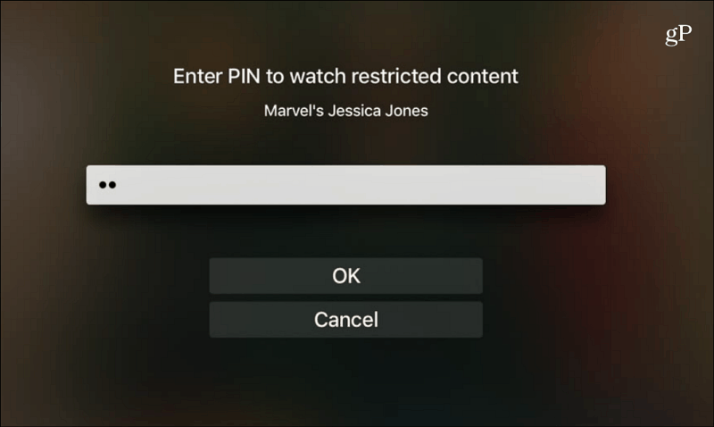 Netflix Adja meg a PIN-kóddal korlátozott tartalmat