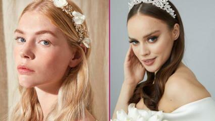 Menyasszonyi korona modellek 2021-ben! A legszebb menyasszonyi haj kiegészítők és árak 