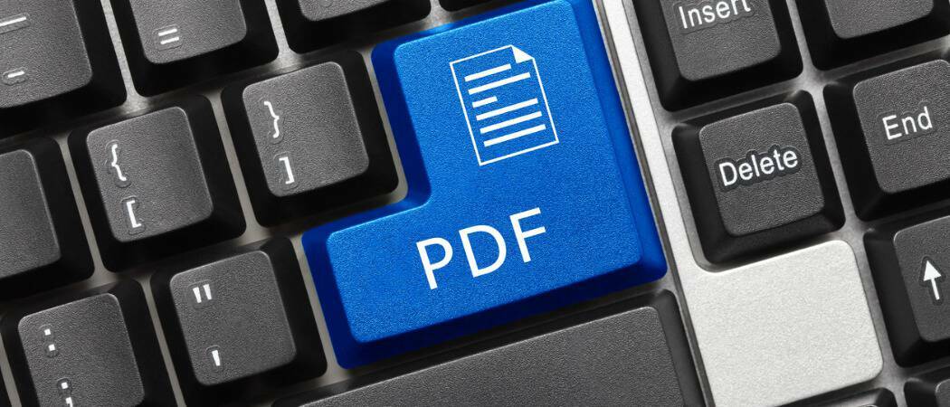 Hogyan folytathatja az olvasást ott, ahol abbahagyta egy PDF fájlt a Windows rendszeren