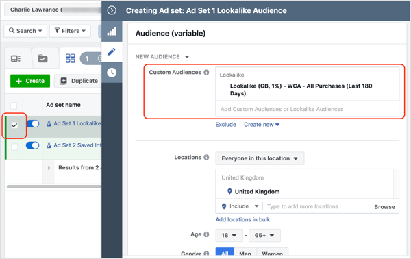 A Facebook Split Testing funkció használata a legjövedelmezőbb közönségek azonosításához: Social Media Examiner