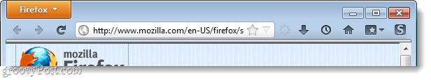 A Firefox 4 fülsáv rejtett