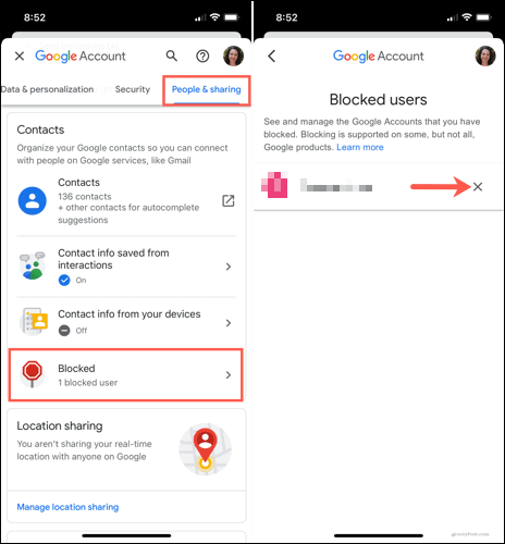 Feloldhatja a felhasználó letiltását a Google Drive -on mobilon