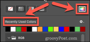 A Photoshop színválasztó eszközének használata