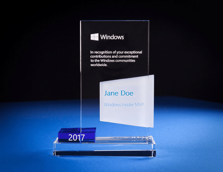 A Microsoft elindítja az új Windows Insider MVP Award Programot