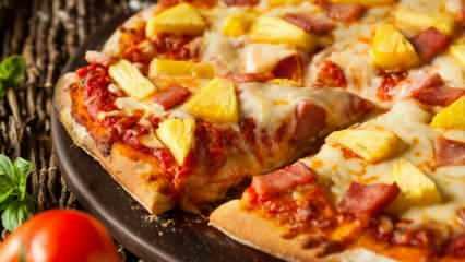 Hogyan készítsünk ananászos pizzát Melyik országban fedezték fel az ananászos pizzát?