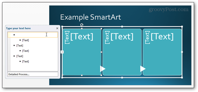A smartart smart art powerpoint power point 2013 beillesztett dia szerkesztésre kész