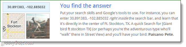 Gyakorold a Google-fu-t aGoogleaDay trivia segítségével