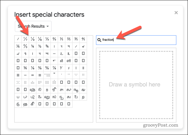 Speciális karakterek beszúrása a Google Dokumentumokba
