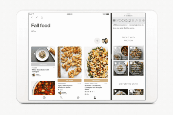 A Pinterest megkönnyítette a frissen frissített iPad vagy iPhone PIN-kódjainak mentését és megosztását számos új hivatkozással a Pinterest alkalmazás iOS-hez.