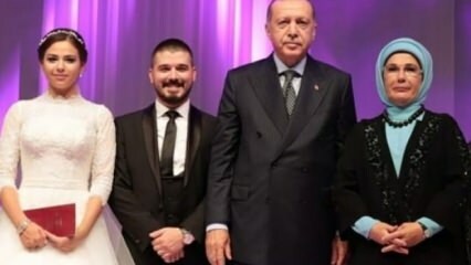 Erdoğan elnök és felesége, Emine Erdoğan esküvői tanúk voltak!