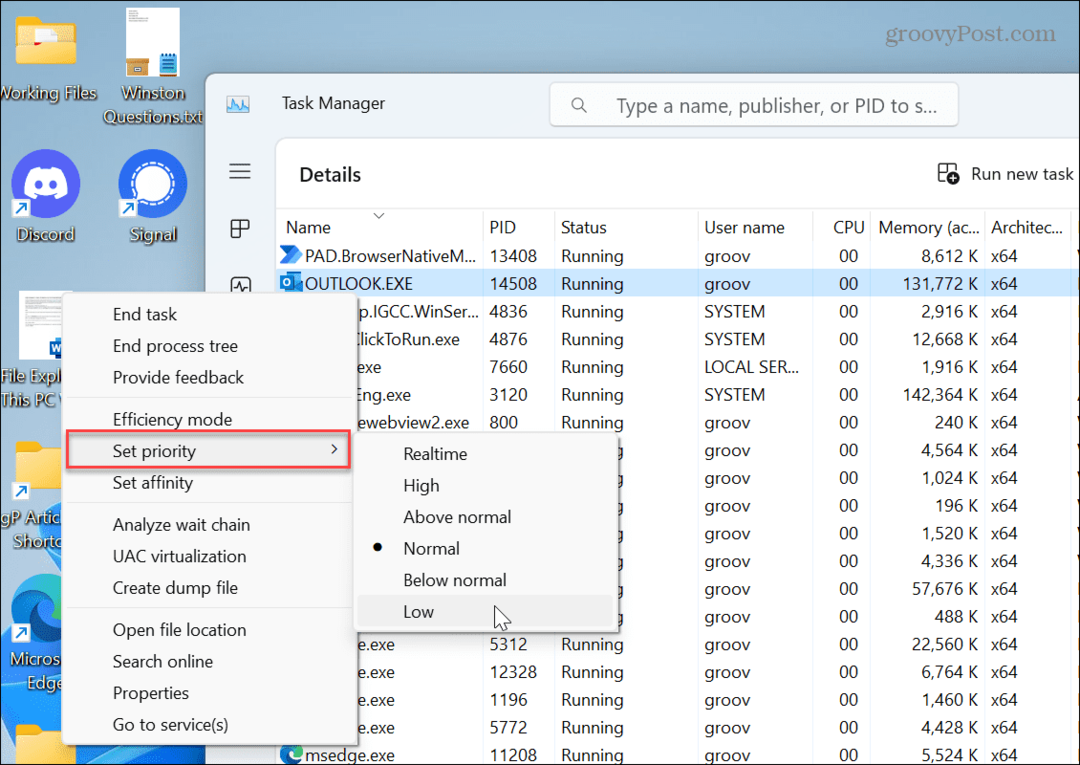 Az alkalmazások CPU-használatának korlátozása Windows 11 rendszeren