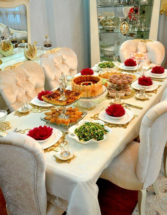 Iftar asztali dekorációs javaslatok
