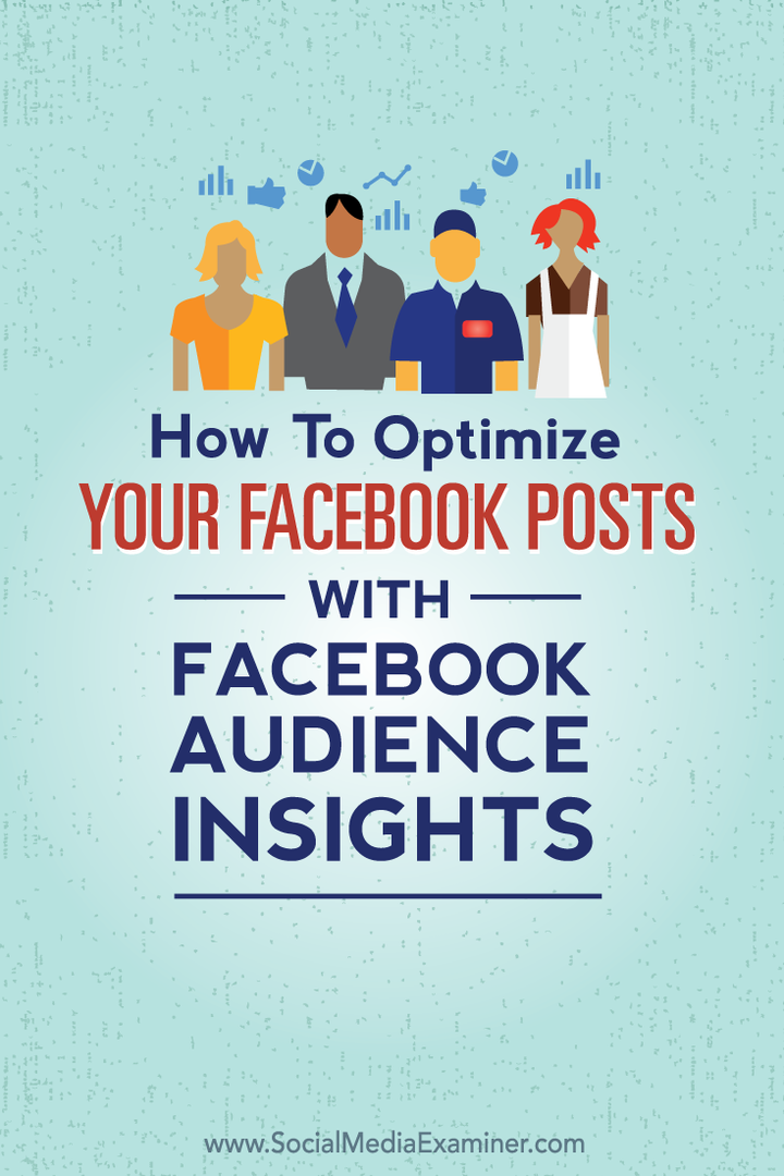 hogyan lehet optimalizálni a facebook bejegyzéseket közönséglátással