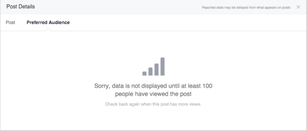 facebook közönségoptimalizálási statisztikák elérhetősége
