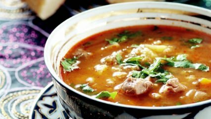 Hogyan készül az üzbég leves?