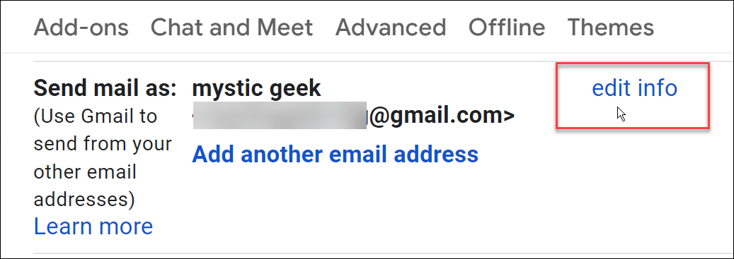 hogyan lehet nevet változtatni a gmailben