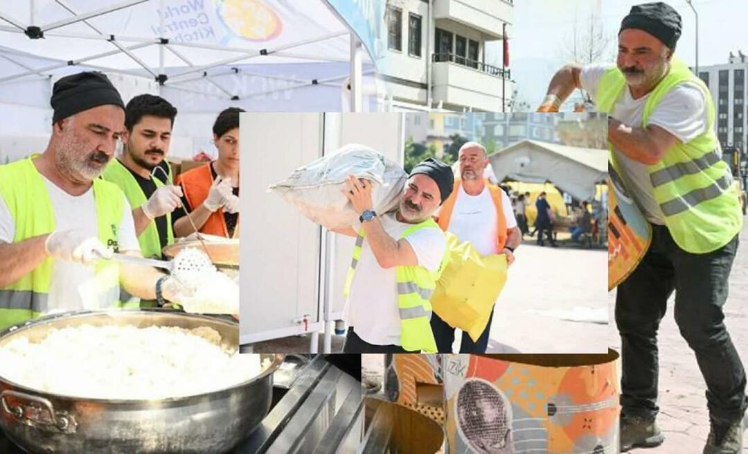 Leyla és Majnun Erdal élelmiszerboltja a földrengés áldozatainak segítségére sietett! Szolidaritás Cengiz Bozkurttól