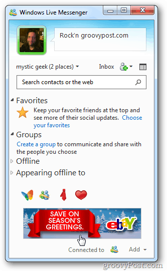 Windows élő üzenetküldő