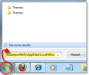 töltse be a témamappát az alkalmazásod napján, és használja a Windows 7 profilprofilját