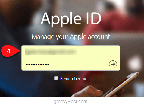 Az Apple iCloud jelszó visszaállítása - 4