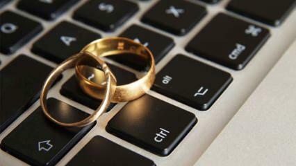 Van-e házasság az interneten való találkozás révén? Megengedett a közösségi médiában való találkozás és a házasság?