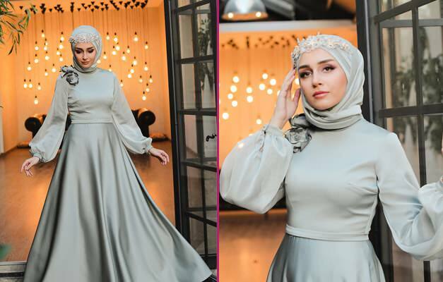 A legstílusosabb estélyi ruhák a henna estéken! Hidzsáb estélyi ruha 2020