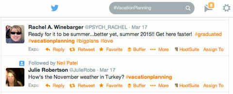 #vacationplanning tweetek