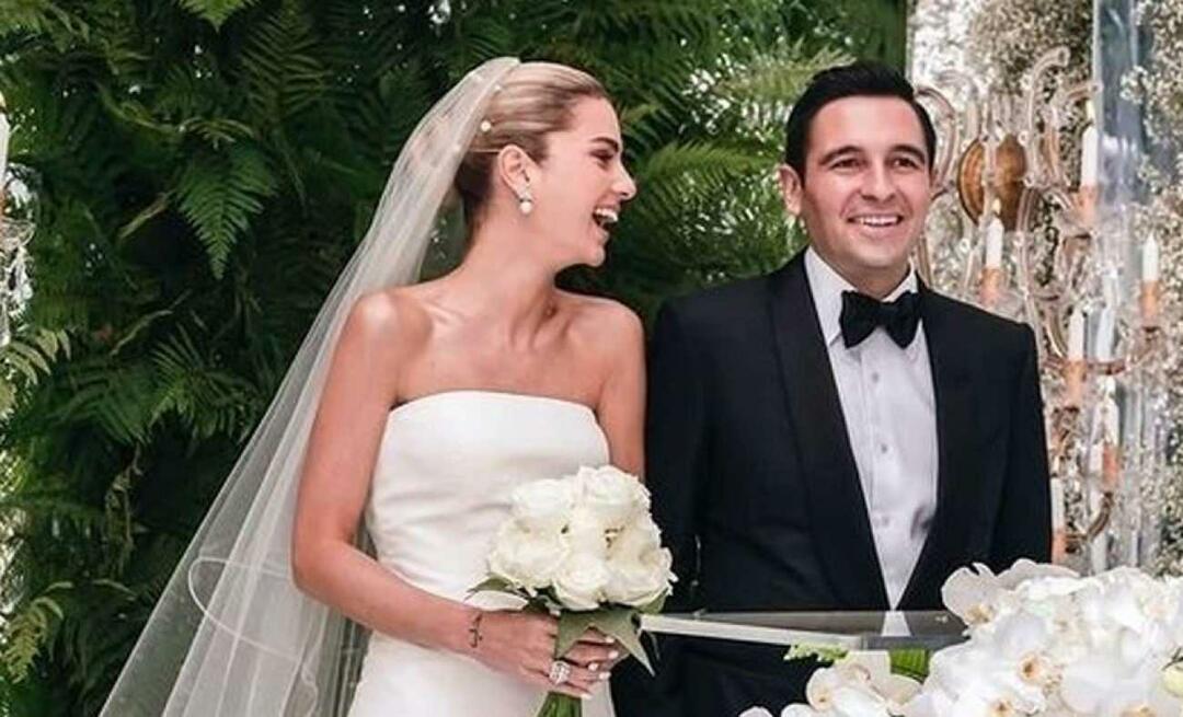 Romantikus ünneplés Nazlı Kayı Sabancıtól, Sabancıs menyasszonyától házassági évfordulóján!