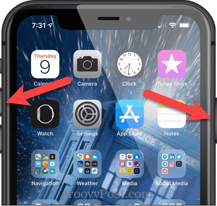 Készítsen képernyőképet iPhone-on a gombok használatával