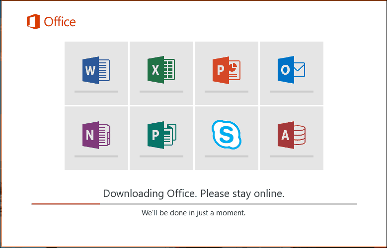 Hogyan telepítheti az Office 365 Business Subs 2016 frissítést