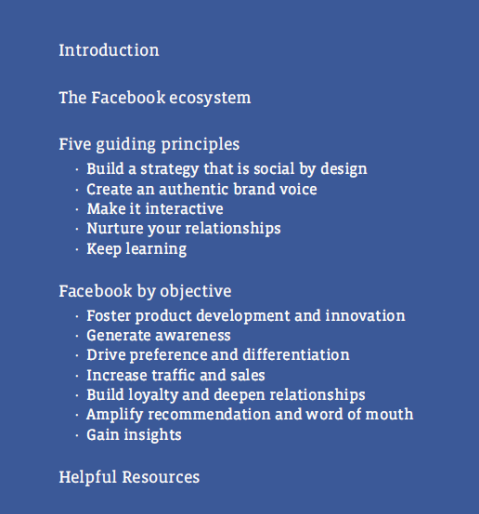 facebook marketing útmutató