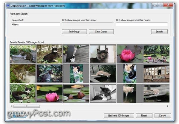 válassza a flickr integrációs beállításait