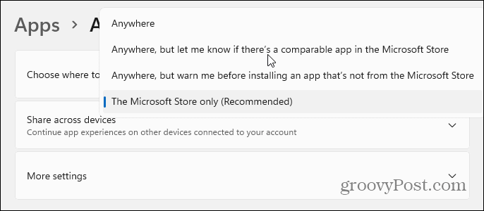 Egyéb telepítési alkalmazások Windows 11
