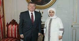 Erdoğan First Lady találkozott az ENSZ főtitkár-helyettesével!