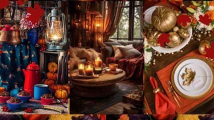 Milyen dekorációs termékek alkalmasak az őszre? Milyen legyen az őszi dekoráció?