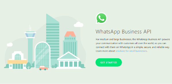 A WhatsApp kibővítette üzleti eszközeit a WhatsApp Business API elindításával, amely lehetővé teszi a közép- és nagyvállalkozások kezelését és nem promóciós üzeneteket küldhet az ügyfeleknek, például találkozó emlékeztetőket, szállítási információkat vagy eseményjegyeket, és még többet fixen mérték.