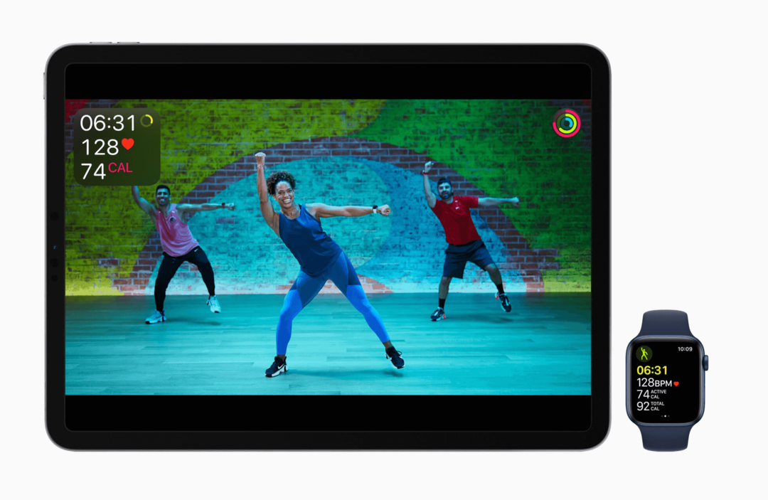 Apple Fitness az iPad-en