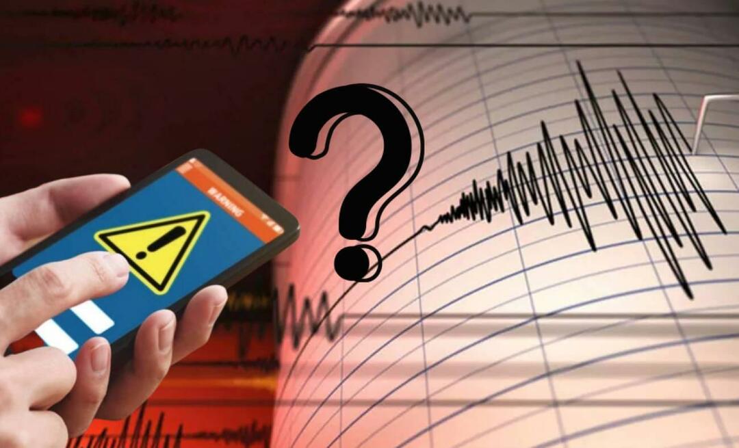 Hogyan lehet bekapcsolni a földrengésjelző rendszert? Hogyan lehet bekapcsolni az IOS földrengés riasztást? Android földrengés riasztás