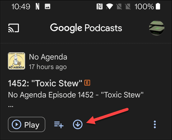 töltse le a Google Podcastokat