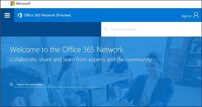 A Microsoft elindítja az Office 365 közösségi hálózatát