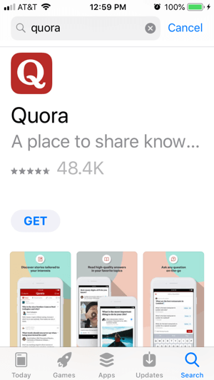 A Quora elérése asztali számítógépen vagy mobilon.