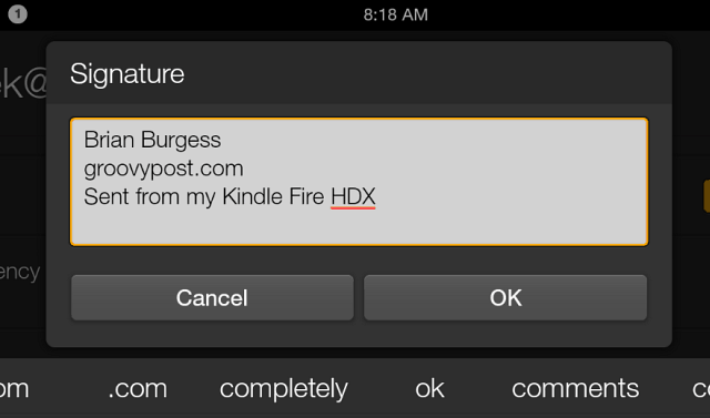 Tűz HDX aláírás