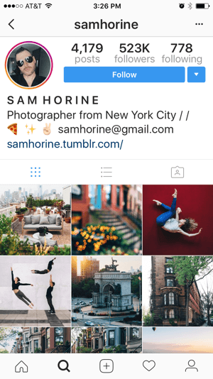 Ha kapcsolatba szeretne lépni egy Instagram-befolyásolóval egy történet átvételével kapcsolatban, keresse meg az elérhetőségeket az Instagram-profiljukon.