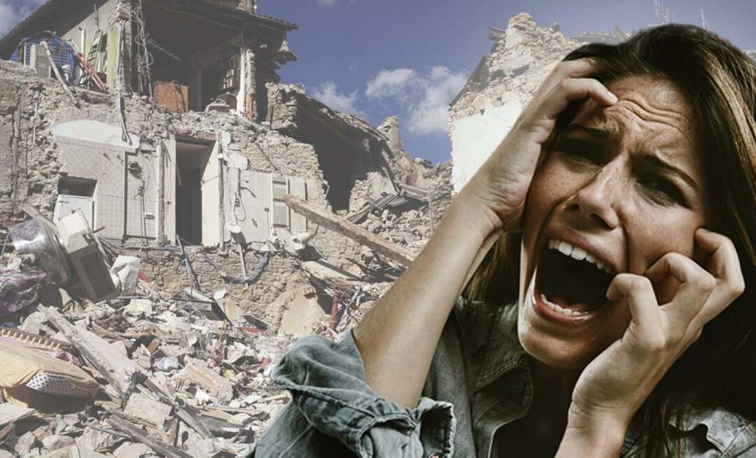 Félsz a földrengéstől? Helyes-e egy muszlim félni?