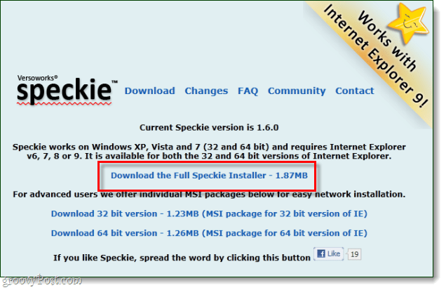 Adja hozzá a helyesírás-ellenőrzést az Internet Explorer 9 alkalmazáshoz Speckie-vel