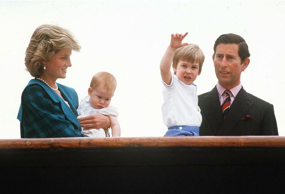 Diana hercegnő, III. Károly király és gyermekeik